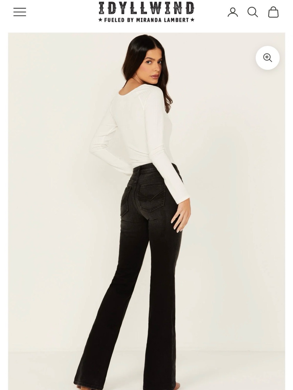 Idyllwind Black Women's Pants with Branded Waistband